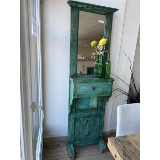 Zrkadlová stena - zelená