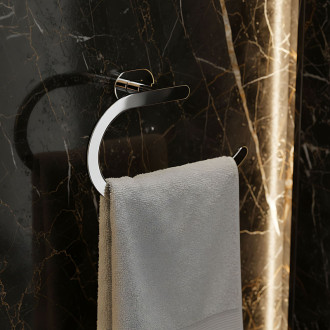 Rea Kúpeľňový vešiak Ring 110 Til Chrome REA-88066