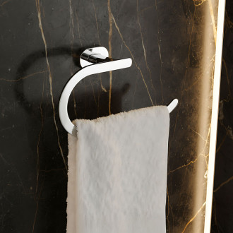 Rea Kúpeľňový vešiak Ring 110 Til Chrome REA-88066