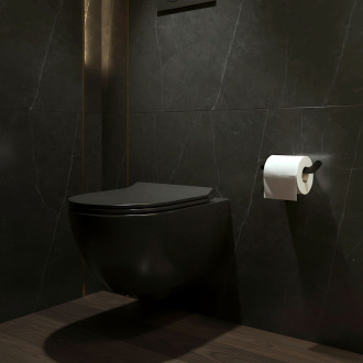 Rea Držiak na toaletný papier 109 Til Black REA-88045