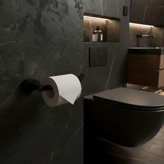 Rea Držiak na toaletný papier 109 Til Black REA-88045