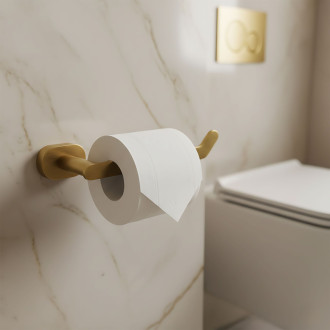 Rea Držiak na toaletný papier 109 Til Brush Gold REA-88047