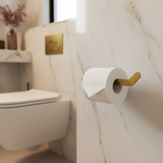 Rea Držiak na toaletný papier 109 Til Brush Gold REA-88047