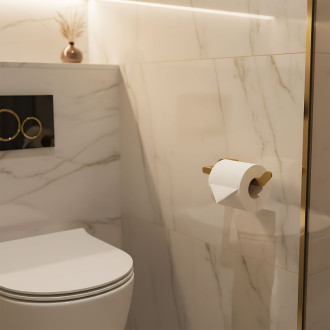 Rea Držiak na toaletný papier 109 Til Brush Gold REA-88047