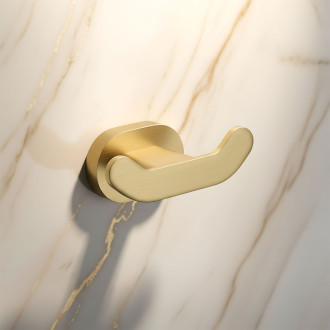 Rea Kúpeľňový vešiak Til 105 Brush Gold REA-88025