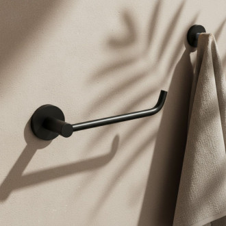 Rea Držiak na toaletný papier 5609 Leo Black REA-88063