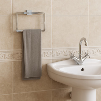 Rea Kúpeľňový vešiak Ring 210 OSTE CHROME REA-88070