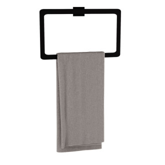 Rea Kúpeľňový vešiak Ring 210 OSTE MATT BLACK REA-88071