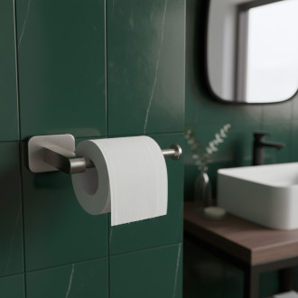 Rea Držiak na toaletný papier 5909 Nico Brush Nickel REA-88059