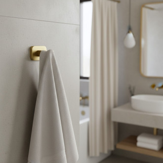 Rea Kúpeľňový vešiak Nico 5905 Brush Gold REA-88039