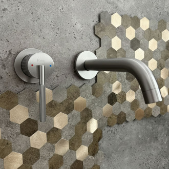 Podomietková batéria REA Argon Nickel Brush + BOX