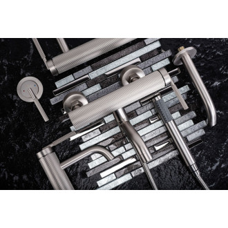 Podomietková batéria REA Argon Nickel Brush + BOX