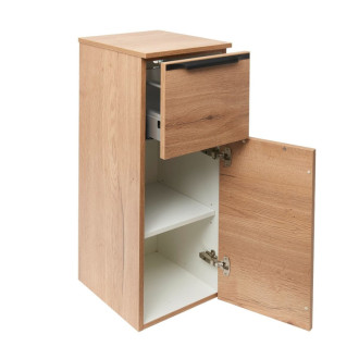 Kúpeľňová skrinka nízka Naturel Nobia 30x86x35 cm dub sierra pravá NOBIAN30PDSN