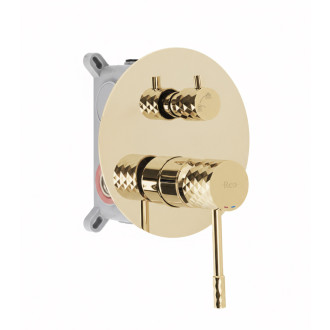 Rea Podomietková sprchová sada Rea Lungo Diamond Gold+ BOX REA-P6964