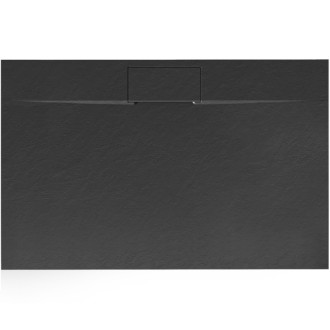 Rea Sprchová vanička REA Bazalt long 90x120 - čierna REA-K3904