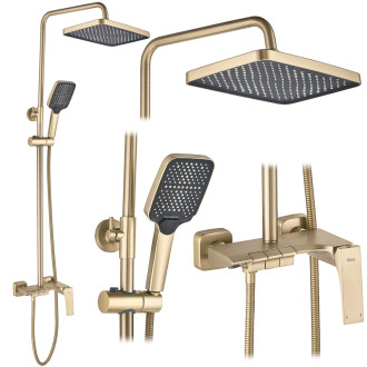Rea Sprchový set REA JOE Brush Gold REA-P5656