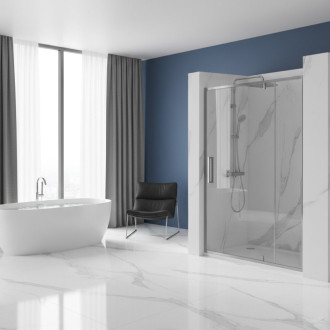 Rea Sprchové dvere REA Rapid Swing Chróm 120 REA-K5456