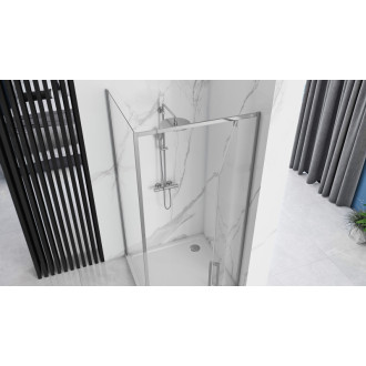 Rea Sprchová kabína REA Rapid Swing Chróm KPL-K5456