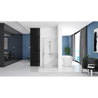 Rea Sprchová kabína REA Rapid Swing Chróm KPL-K5556