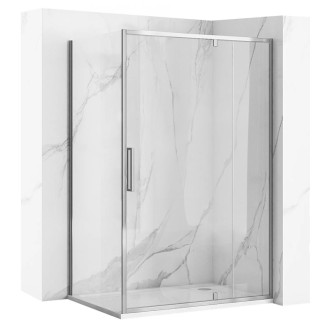 Rea Sprchová kabína REA Rapid Swing Chróm KPL-K5556