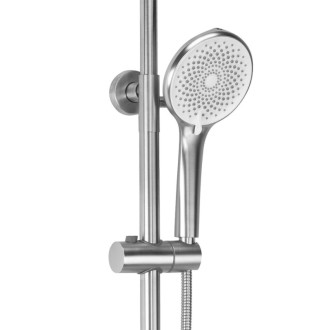 Rea Sprchový set Rea Foss Clif Brush Nickel REA-P5646