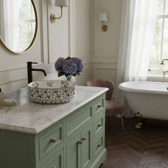 Rea Umývadlo na dosku Rea Stefania Fiori REA-U9853