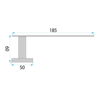 Rea Kúpeľňový vešiak 209 OSTE Brush Gold REA-88051