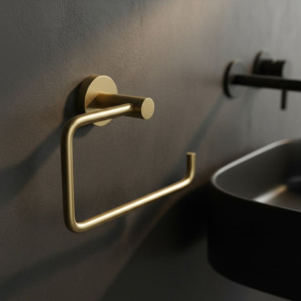 Rea Kúpeľňový vešiak 5610 Leo Brush Gold REA-88087