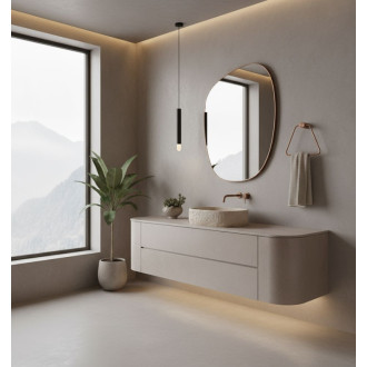 Rea Kúpeľňový vešiak Tomi 5810 Brush Copper REA-88077