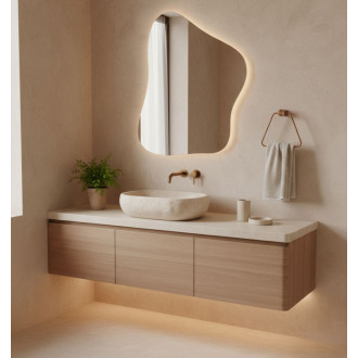 Rea Kúpeľňový vešiak Tomi 5810 Brush Copper REA-88077