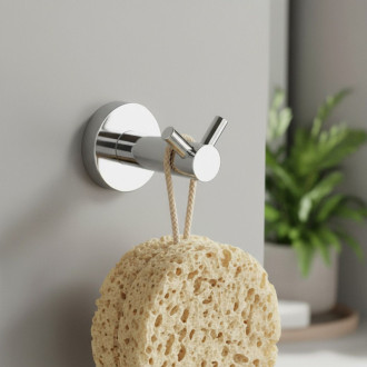 Rea Kúpeľňový vešiak 5605 Leo Chrome REA-88040