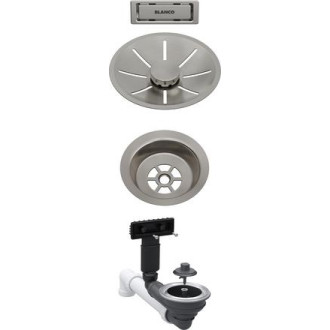 Blanco Odtoková súprava 1x3,5'' InFino odtoková súprava Satin Platinum 207425
