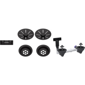 Blanco Odtoková sada 2x3,5'' InFino odtoková sada čierna matná 207438