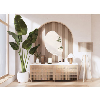 REA Zrkadlo LED 80x60cm Cloud C HOM-05504