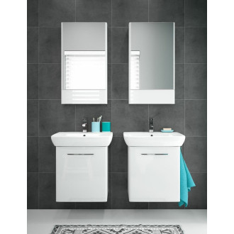 Umývadlo Geberit Selnova 60x46 cm otvor pre batériu uprostred 500.300.01.7