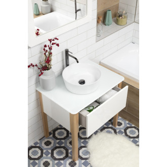 Škandinávska skrinka 78x55x72,5, 1 zásuvka SCAN781Z.916G