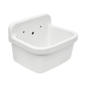 Vitra závesná výlevka bez mriežky 43x37x26,5 cm biela 6109-003-0012