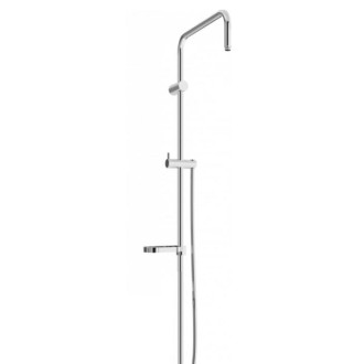 MEXEN Sprchový set X, hladká hadica 150 cm, chróm 79391-00