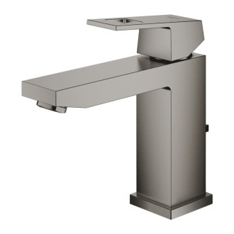Umývadlová batéria Grohe Eurocube s výpustom kartáčovaný Hard Graphite 23445AL0