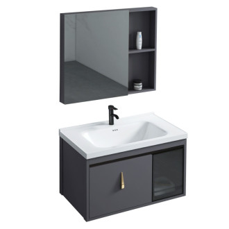 Rea Sada kúpeľňového nábytku s umývadlom Paris 60cm Grey REA-M0002