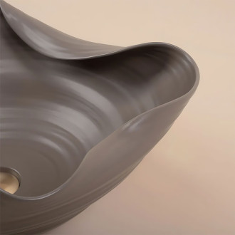 Keramické umývadlo na dosku REA HM-66TB Handmade ART