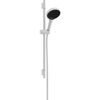Sprchový set Hansgrohe Rainfinity na stenu matná biela 28746700