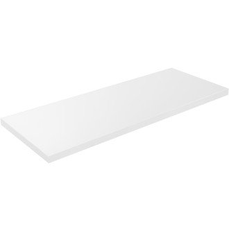 CERANO - Doska pod umývadlo Navira Pro + 3 skryté konzoly - biela matná - 160x46x3, 6 cm