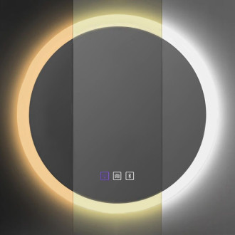 Rea Zrkadlo LED BLUETOOTH FFJ 60cm HOM-06501