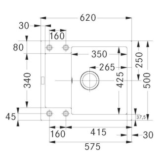Drez Franke MRG 611-62 biela ľad 114.0284.758
