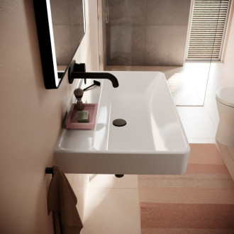 Umývadlo Hansgrohe Xanuia Q 80x48 cm bez otvoru pre batériu, bez prepadu 60228450