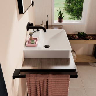 Umývadlo Hansgrohe Xanuia Q 60x48 cm bez otvoru pre batériu, s prepadom 60244450