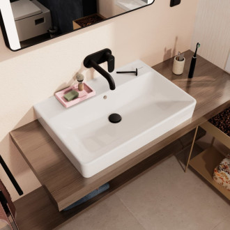 Umývadlo Hansgrohe Xanuia Q 70x48 cm bez otvoru pre batériu, s prepadom 60249450