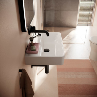 Umývadlo Hansgrohe Xanuia Q 60x37 cm bez otvoru pre batériu, s prepadom 61125450