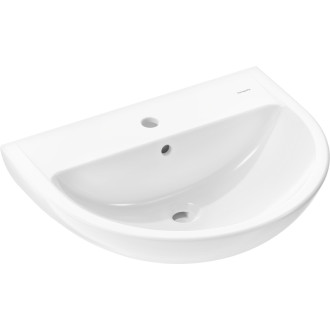 Umývadlo Hansgrohe GladeLake S 60x49 cm otvor pre batériu uprostred 60102450